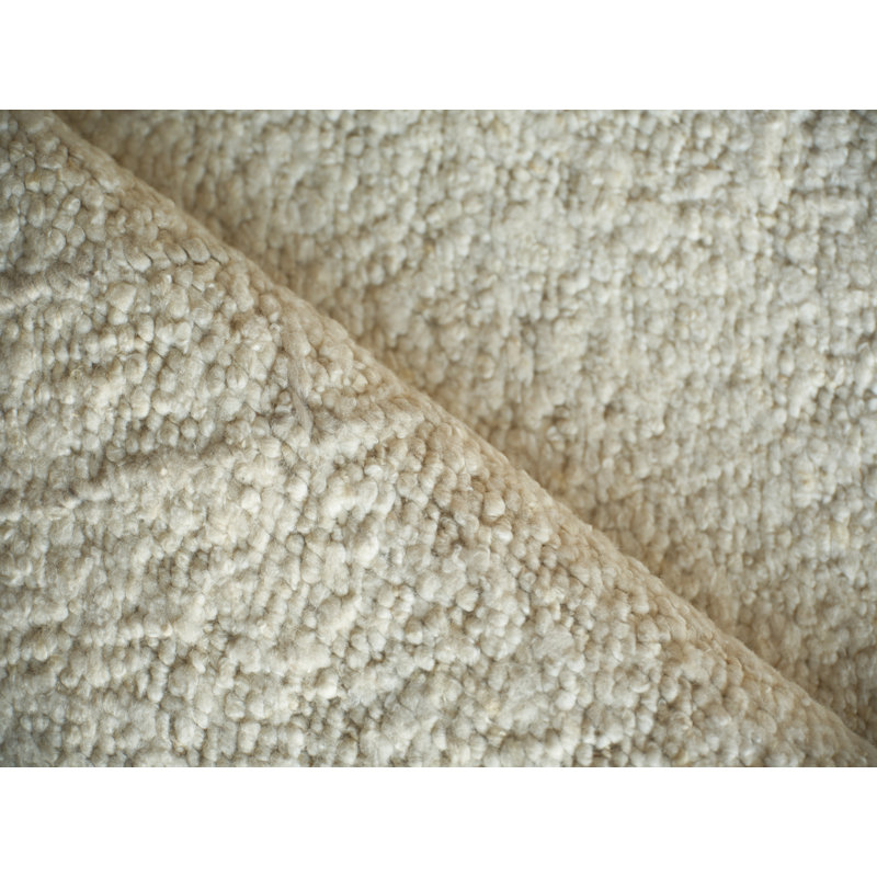 Kokomo Flatweave Wool Area Rug in Silver, Rectangle 14' x 18'