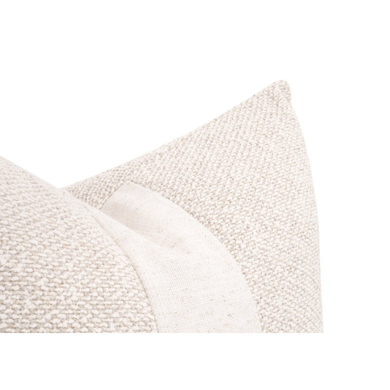 Ensemble de 2 coussins essentiels rembourrés en polyester The Basic, H 22 po x l 22 po, Carrée