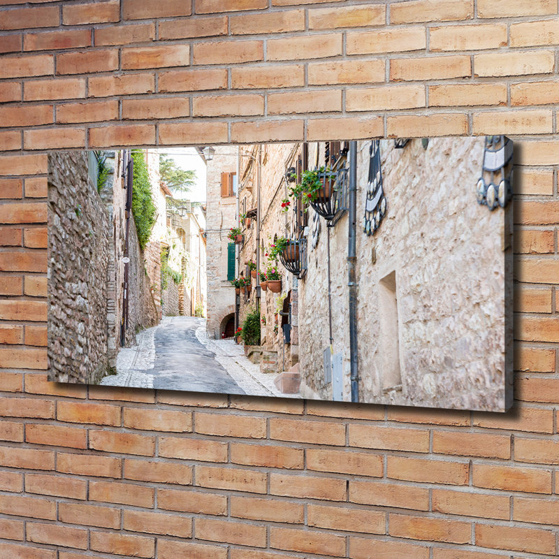 City Alley - Wrapped Canvas Art Prints
