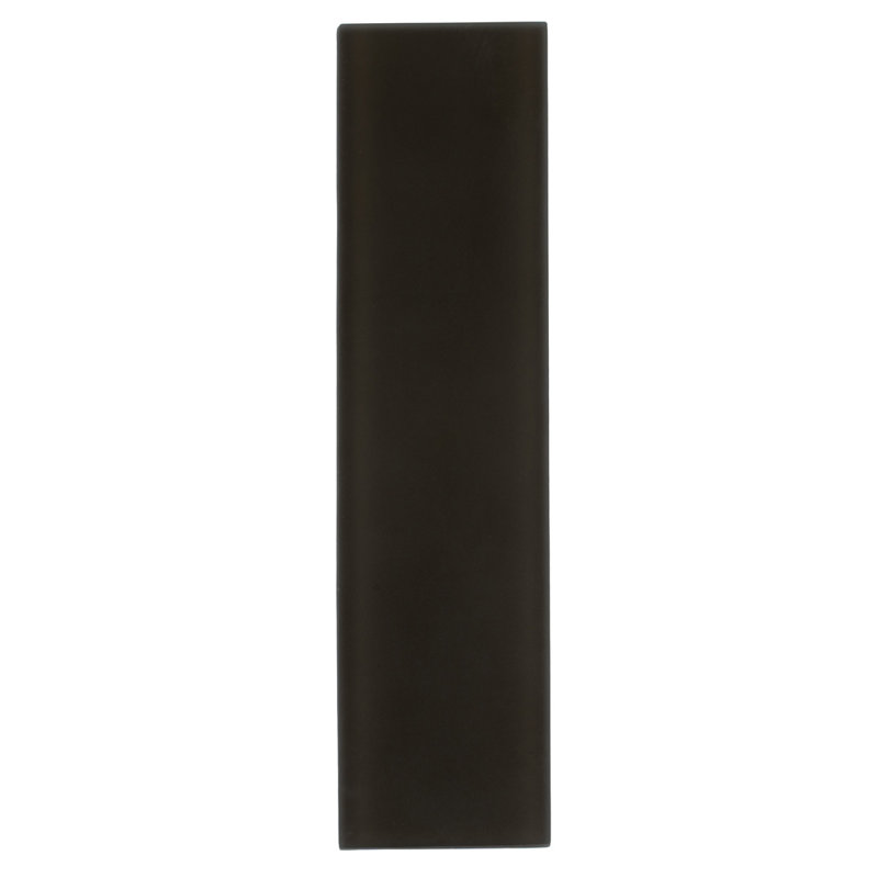 3"X 12" Matte Finished Glass Subway Tile, Ash Gray