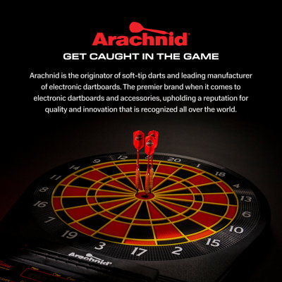 Arachnid CricketMaxx 4.0 Electronic Dartboard Cabinet