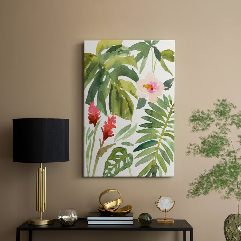 Tropical Farrago I - galerie Cavas, H 18 po x l 12 po