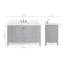Ensemble de meuble-lavabo simple 55 po Cambridge-721158109-792981074