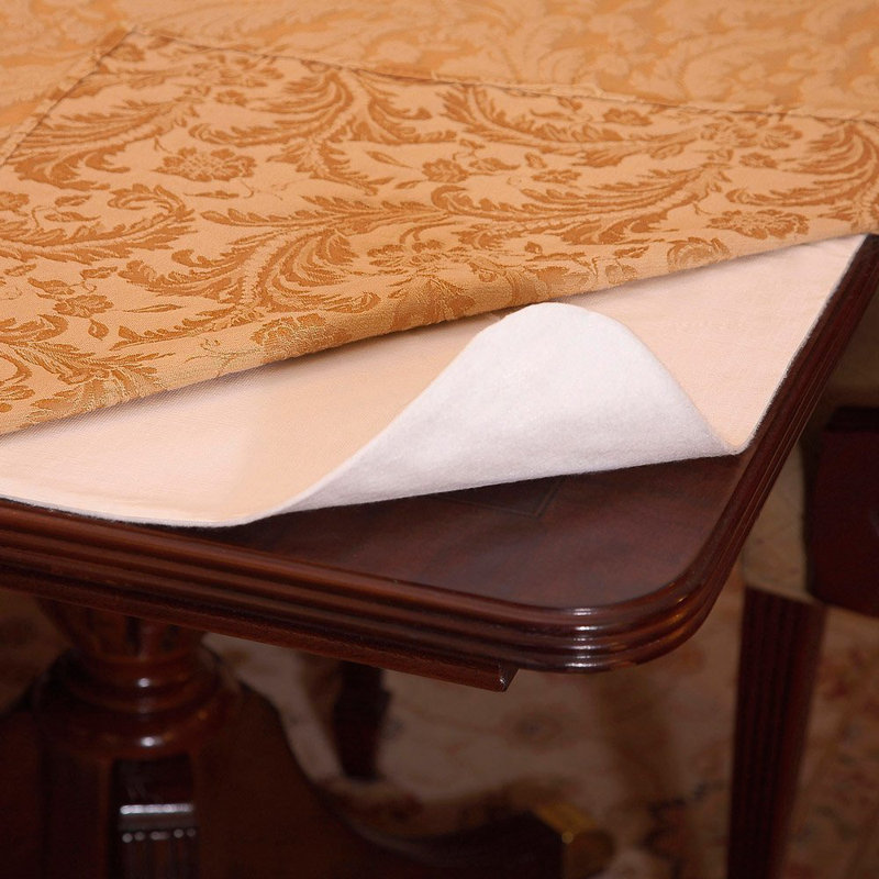 Symple Stuff Deluxe Cushioned Heavy-Duty Customizable Table Pads Pads-52, 52" Round