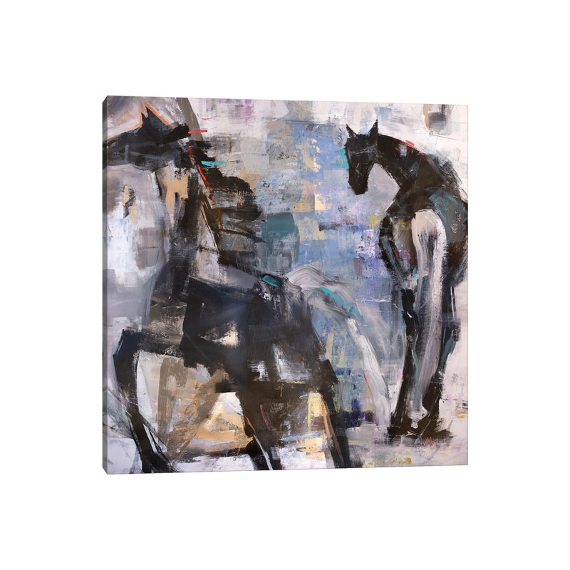 Telltale Tails by Jodi Maas - 1 Piece Wrapped Canvas Wall Art, 30.48 cm H x 30.48 cm W