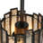 Shoshoni 5-Light 45.3"W Oversized Kitchen Island Modern Linear Chandelier