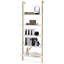180 cm H x 60 cm W Iron Ladder Bookcase-1425545301