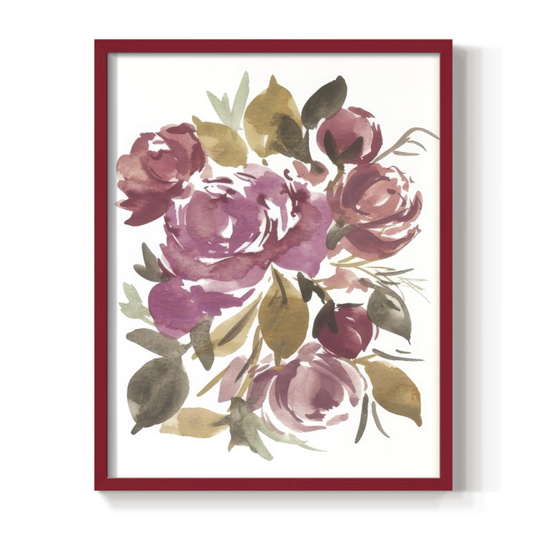 «Spring Fling Bouquet III», H 11 po x l 9 po, Rouge