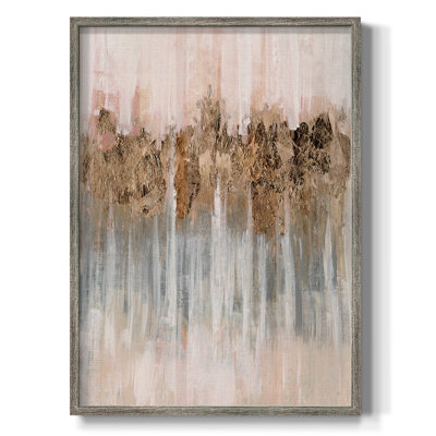 Printemps avec ombres encadrées - bois massif