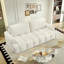 Canapé-lit 90,2 po 4 places en tissu Teddy-1363915897