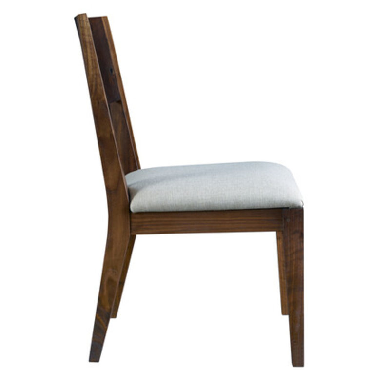 Rustic Walnut Dining Chair
