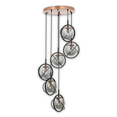 Luminaire suspendu en métal