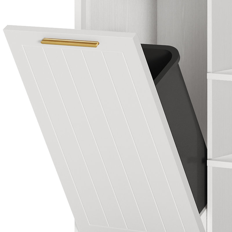 Étagère de boulanger standard en métal 31,5 po Amulya, Blanc