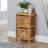 Almeer 2 Rattan Drawer Bamboo Storage Unit