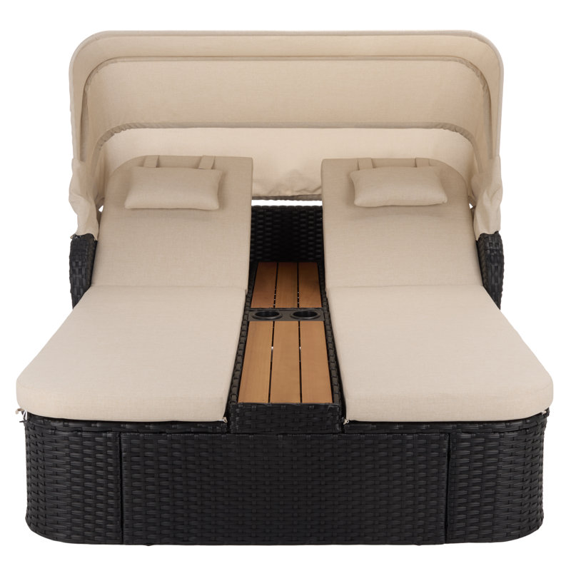 Victoria Double Daybed, Black