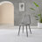 Elina White Marble Effect Melamine Round 80cm Dining Table And Chairs - 2 Faux Leather Dining Chairs-1350634629-1389758703