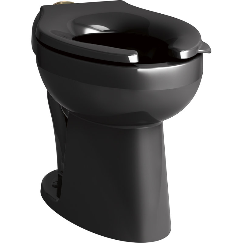 Bol de chasse d'eau Kohler Highcliff Ultra Ada-Hauteur, Noir