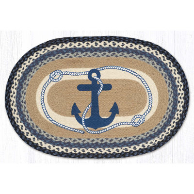 Tapis d'entrée de style nautique 30 po H
