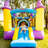 Inflatable 8' x 9' Bounce House Slide