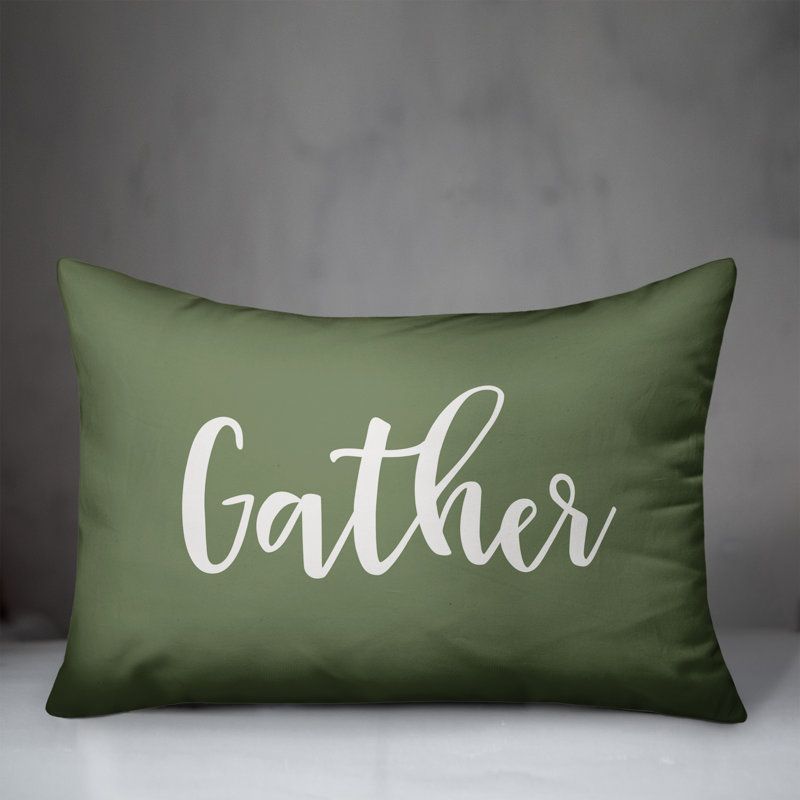  Coussin Gather, vert