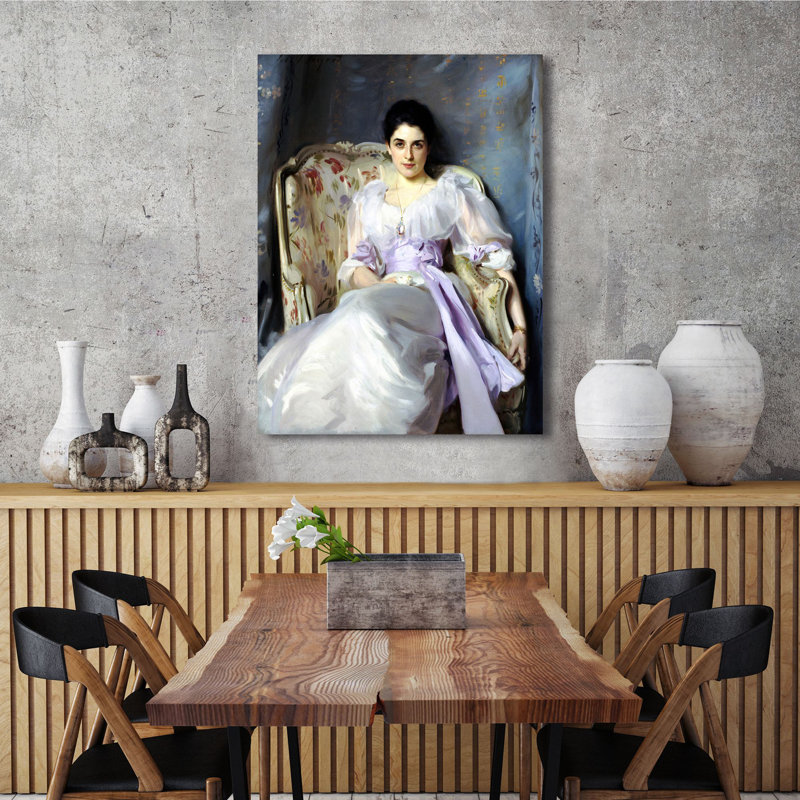 Lady Agnew Of Lochnaw by John Singer Sargent - Wrapped Canvas Painting, 100cm H x 70cm W x 4cm D
