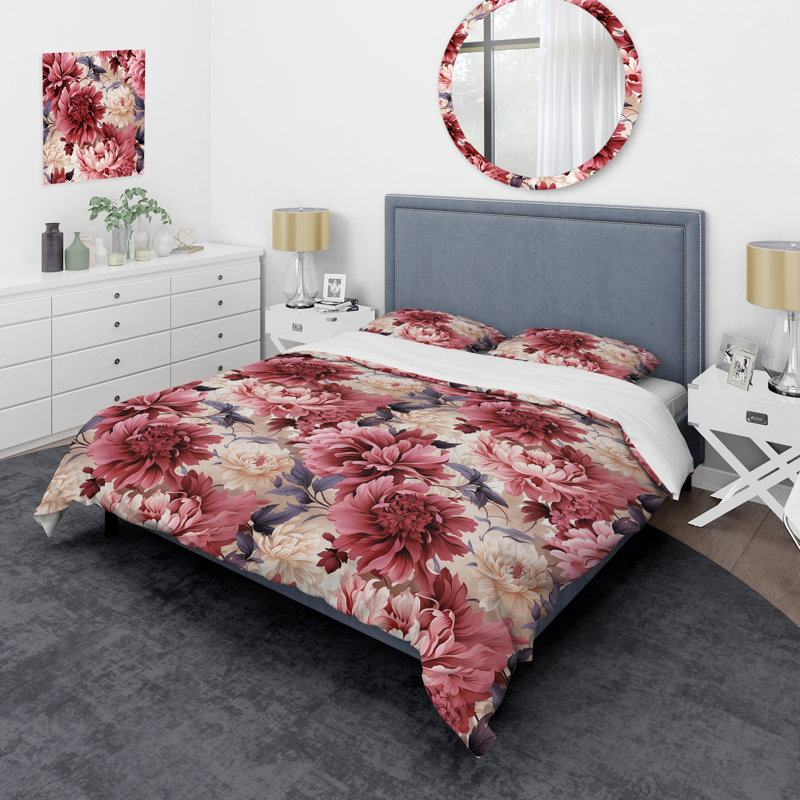 Ensemble de housse de couette Soft I, Housse de couette pour grand lit et 2 taies décor