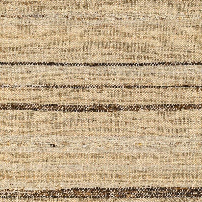 Maliana Striped Handmade Flatweave Jute/Wool Area Rug, Rectangle 2' x 3'