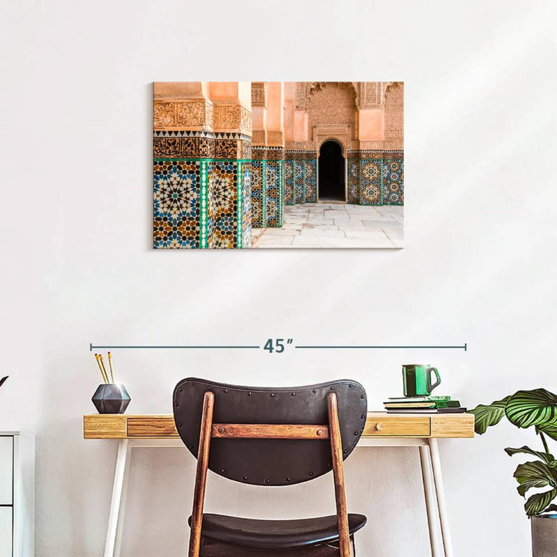 Nicci Moroccan Courtyard Mosaics