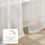 Paire de rideaux transparents Aileen