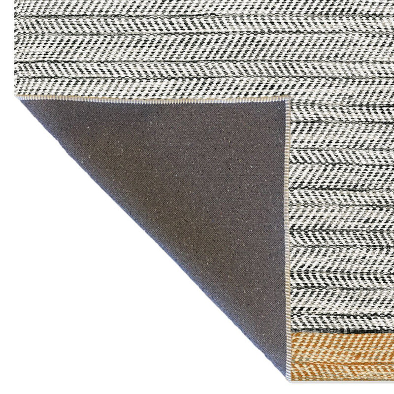 Tapis décoratif gris, Rectangle 4 pi 11,06 po x 7 pi 6,55 po