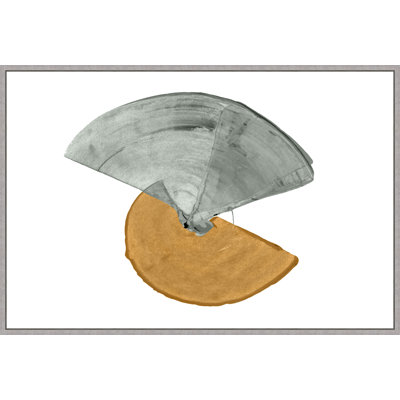 «Modern Strokes 6 SM» par Thom Filicia - peinture sur toile à cadre flottant
