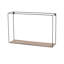 Clarisa Wall Shelf, Rectangular Wire Design