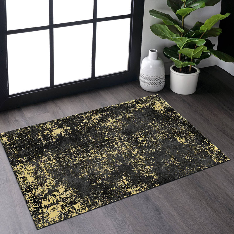 Washable Rug Doormat Rug, Rectangle 2' x 3'