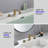 Deck Mounted Waterfall Tub Faucet 3 Hole Bathtub Faucet 2 Handle Brass Tub Filler With Valve-78653442