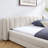 Queen Size Upholstered Bed Frame-214758375