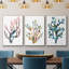 Sea Coral I, impression sur toile 3 pièces-91890941-91890942