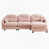 Chenille rose est en rupture de stock