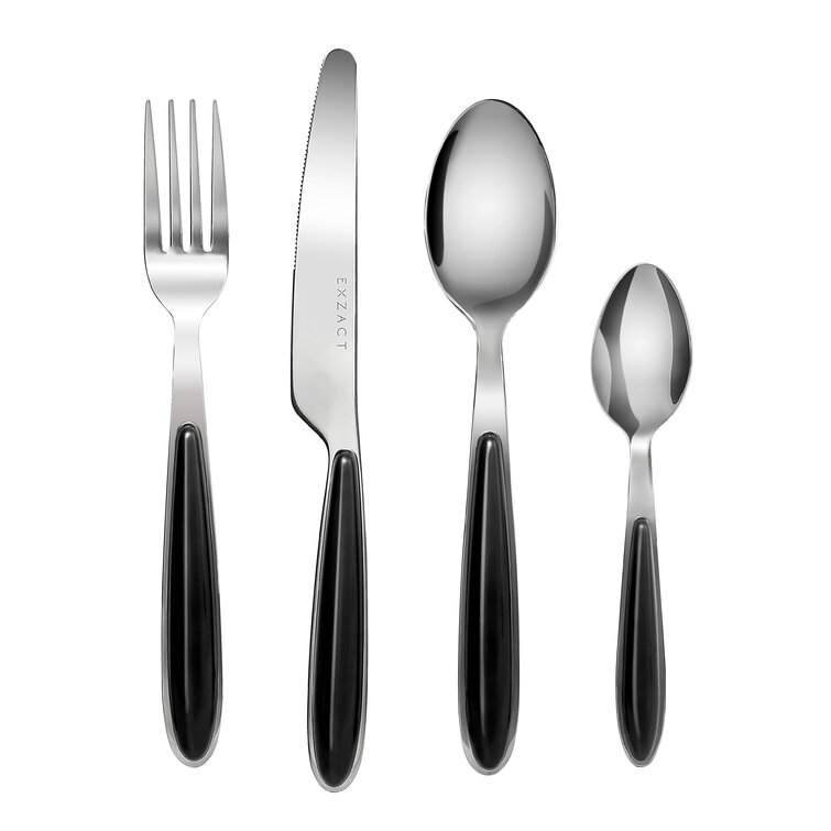 Exzact 24 Piece Stainless Steel Cutlery Set , Service for 6