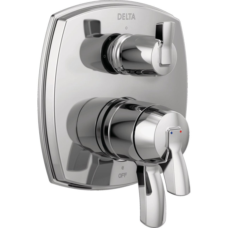 17 Series Integrated Diverter Trim with Three Function Diverter Less Diverter Handle