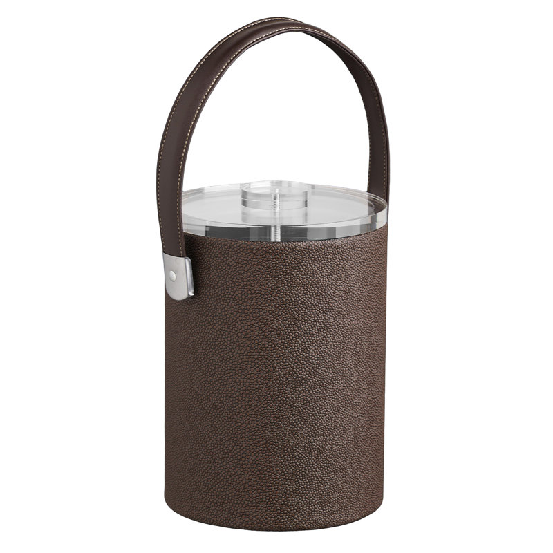 Keesler Vinyl Ice Bucket, 2-qt., Mocha