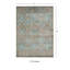 Tapis bleu à motif géométrique Alkmaar-15633020