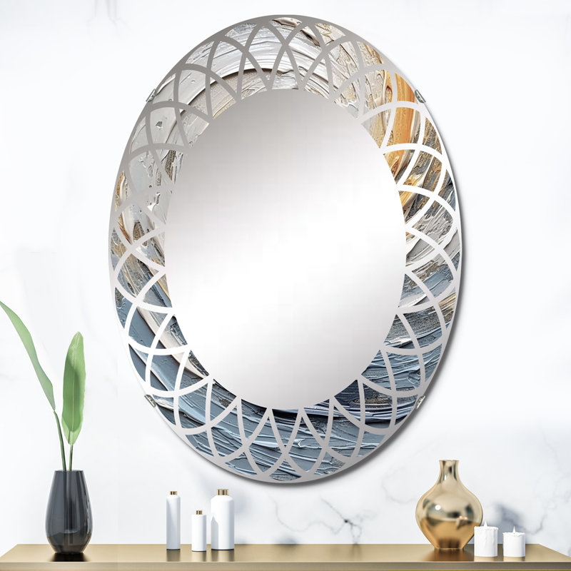 Wael Oval Mirror, 36" x 24"