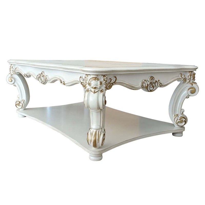 Table basse, Blanc