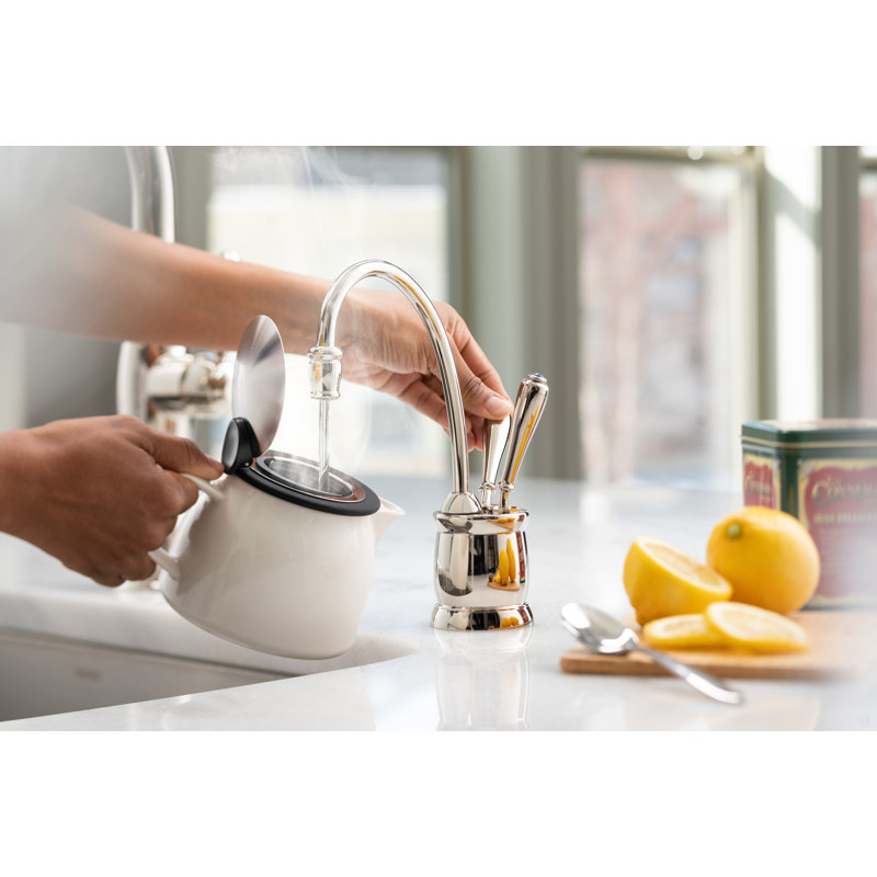Distributeur d'eau chaude et froide instantané Tuscan, Nickel poli