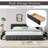 Modern Minimalist Upholstered Platform Bed Frame With Chenille Upholstered Headboard, Memory Foam Support & Built-In Storage-1050370429