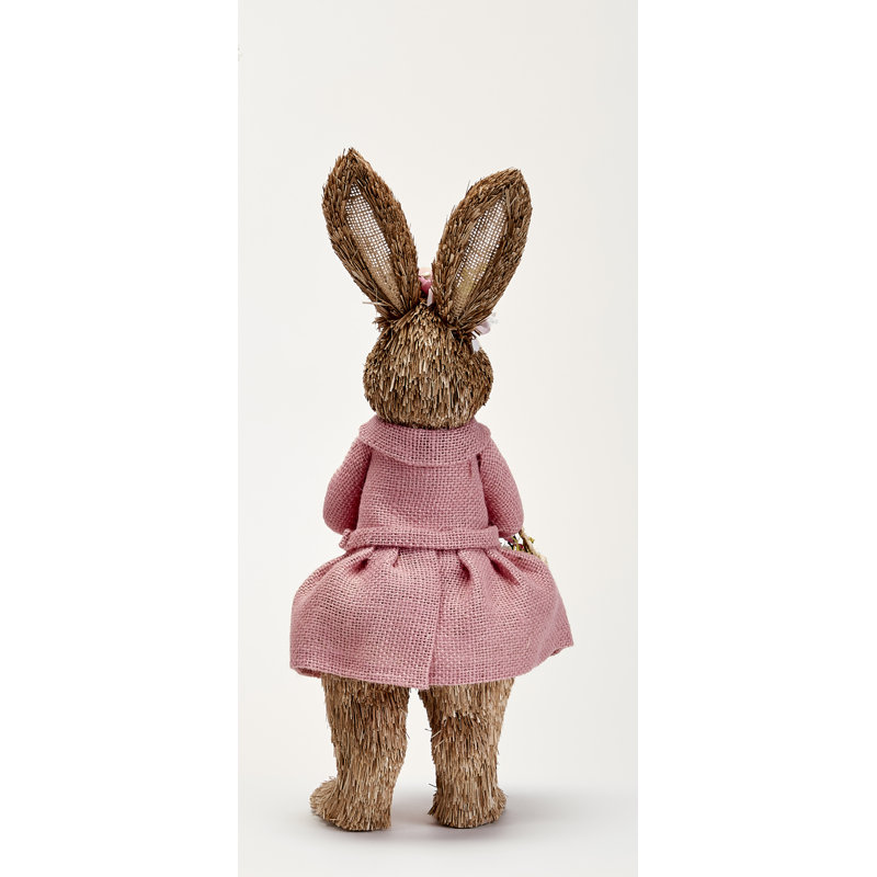 17 po dans la commode avec panier Standing Bunny