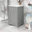 Meuble-lavabo moderne de 20 pouces avec lavabo en céramique-1968099722