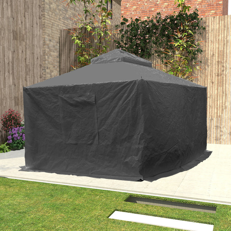Universal Winter Cover for Gazebo, 121" H x 145" W x 145" D