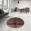 Tapis traditionnel rouge / noir-348961454