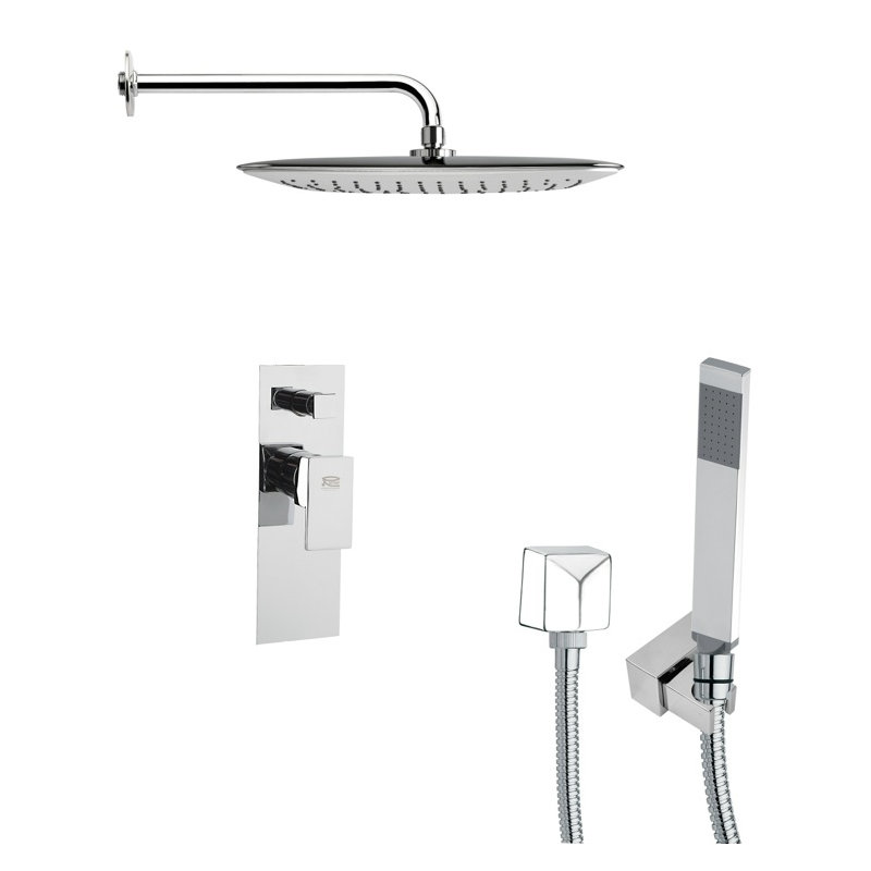 Orsino Complete Shower System with Rough in-Valve